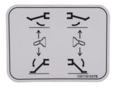 1001181537 Decal, Outrigger Switches | JLG